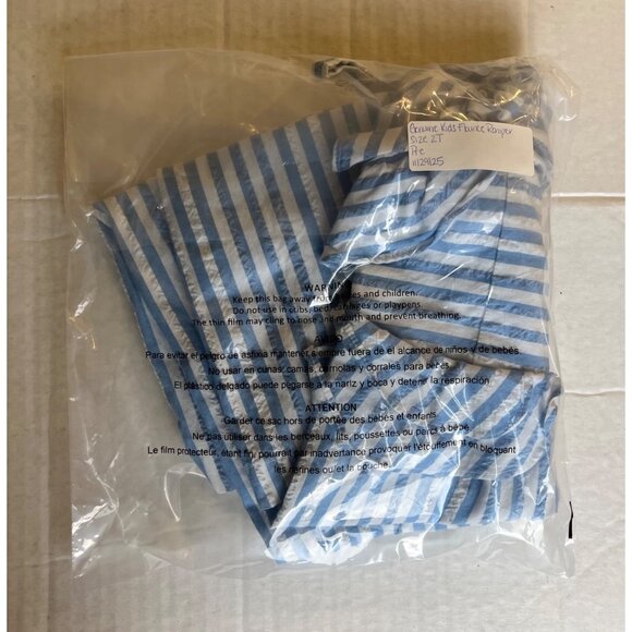 OshKosh Genuine Kids Striped Pants Romper - Picture 10 of 10